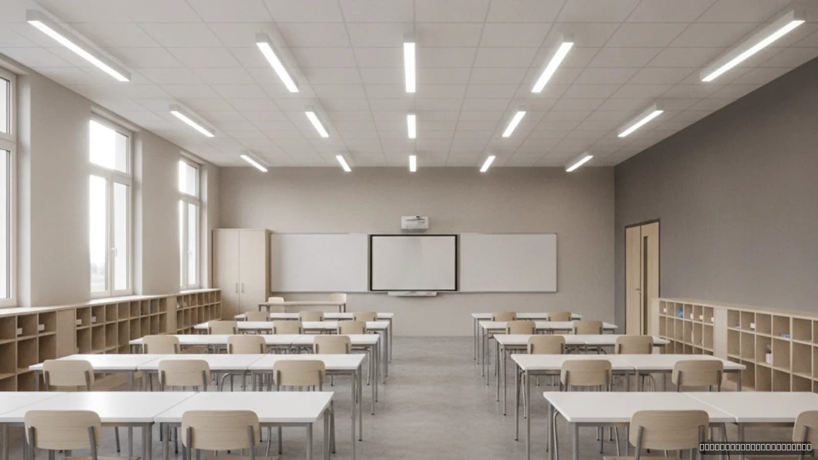 Iluminat LED pentru școli și clădiri modernizate: ce să alegi