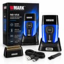 Aparat de Ras Profesional BIRAI WMARK NG-VS4, Folie Titan, BLDC 8000 RPM, Albastru
