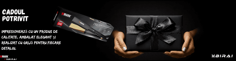 Cadou placa de par profesionala BIRAI SILKY TOUCH GOLD