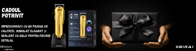 BIRAI – echipamente profesionale pentru barber shop și salon
