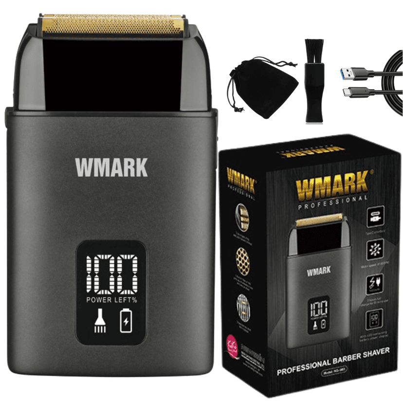 Aparat de Ras Electric Profesional WMARK by BIRAI Model SmoothX – Performanță și Precizie pentru un Bărbierit Perfect