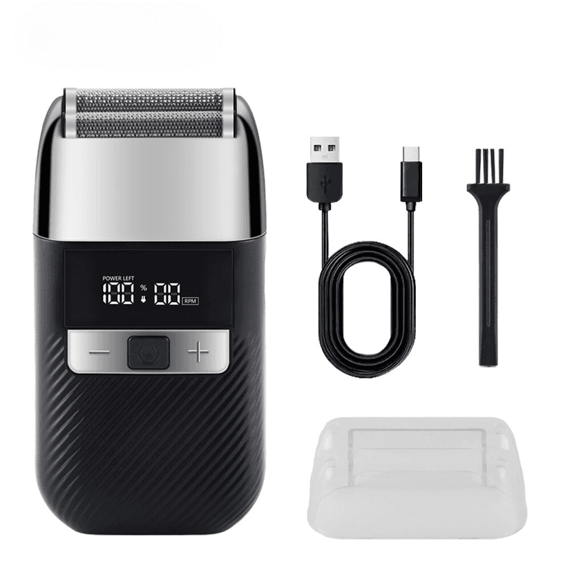 Aparat de Ras Electric AquaPRO 5000 - Lame Duble, Trimmer, 8500 RPM, Waterproof, USB, 3 Viteze