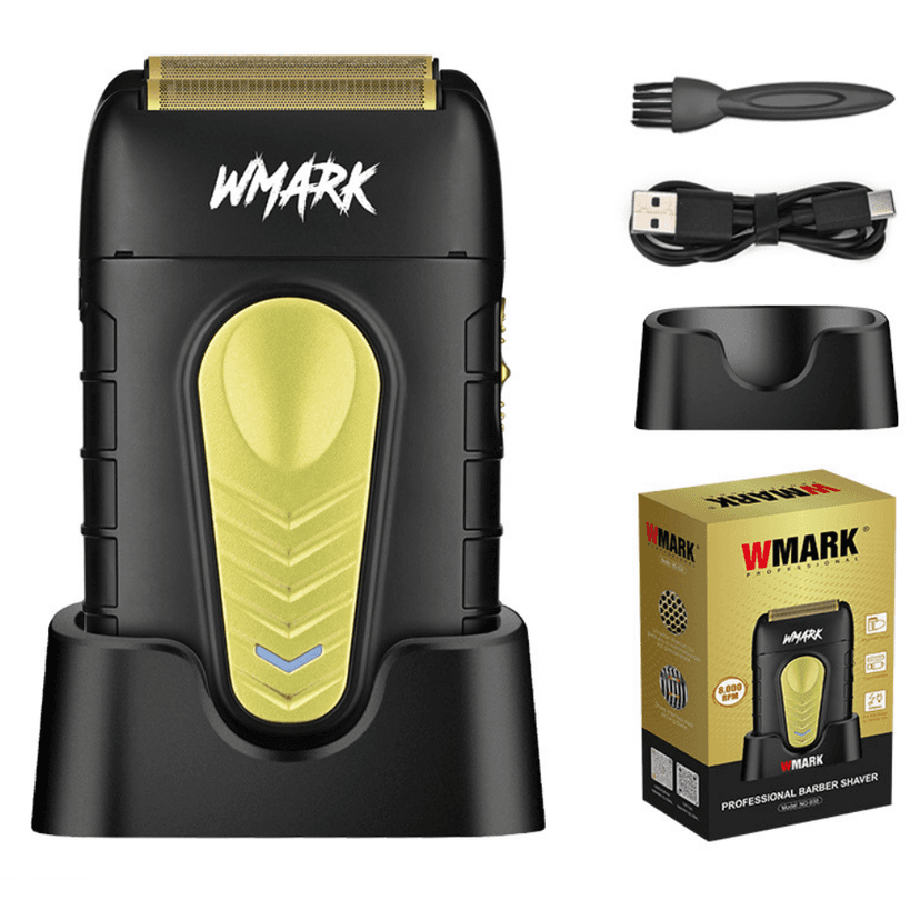 Aparat de Ras Electric Profesional WMARK Supreme – 8000 RPM, Waterproof, USB-C, Umed/Uscat