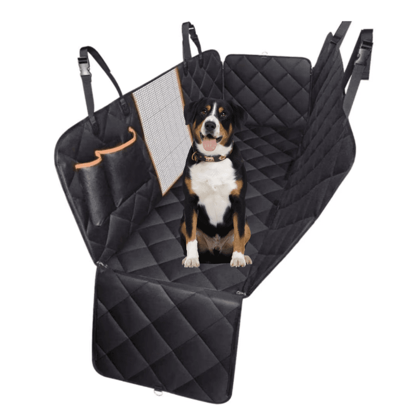Husă Auto BIRAI® pentru Transport și Protecție Animale – Impermeabilă, Antiderapantă, Siguranță Câini & Pisici, Buzunare, Fereastră de Plasă