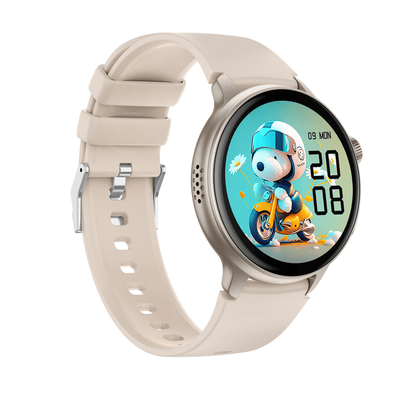 Ceas Smartwatch Inteligent si Bratara Fitness BIRAI®, Android si IOS, AMOLED Full Touch 1.43 Inch, Slim, Apeluri, Microfon, Difuzor, Notificari/Sms/Social Media, Monitorizare Activitati Fizice, Somn, Ritm Cardiac, Pedometru, Rezistent la Apa, Gri