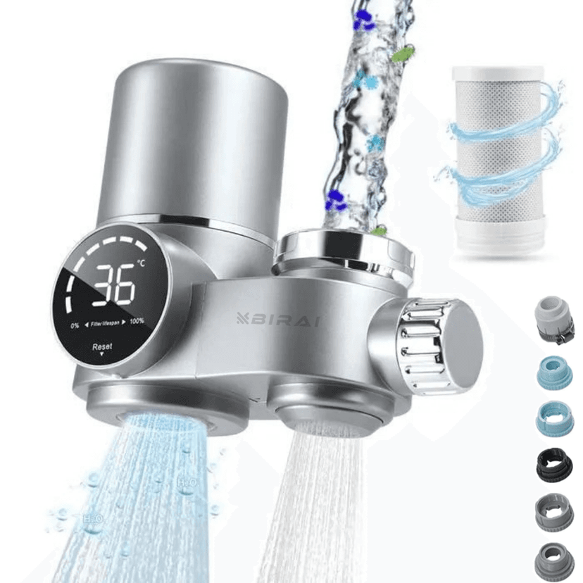 Filtru Apa Potabila, BIRAI® PRO2AQUA, Purificator Apa, Montare la Robinet