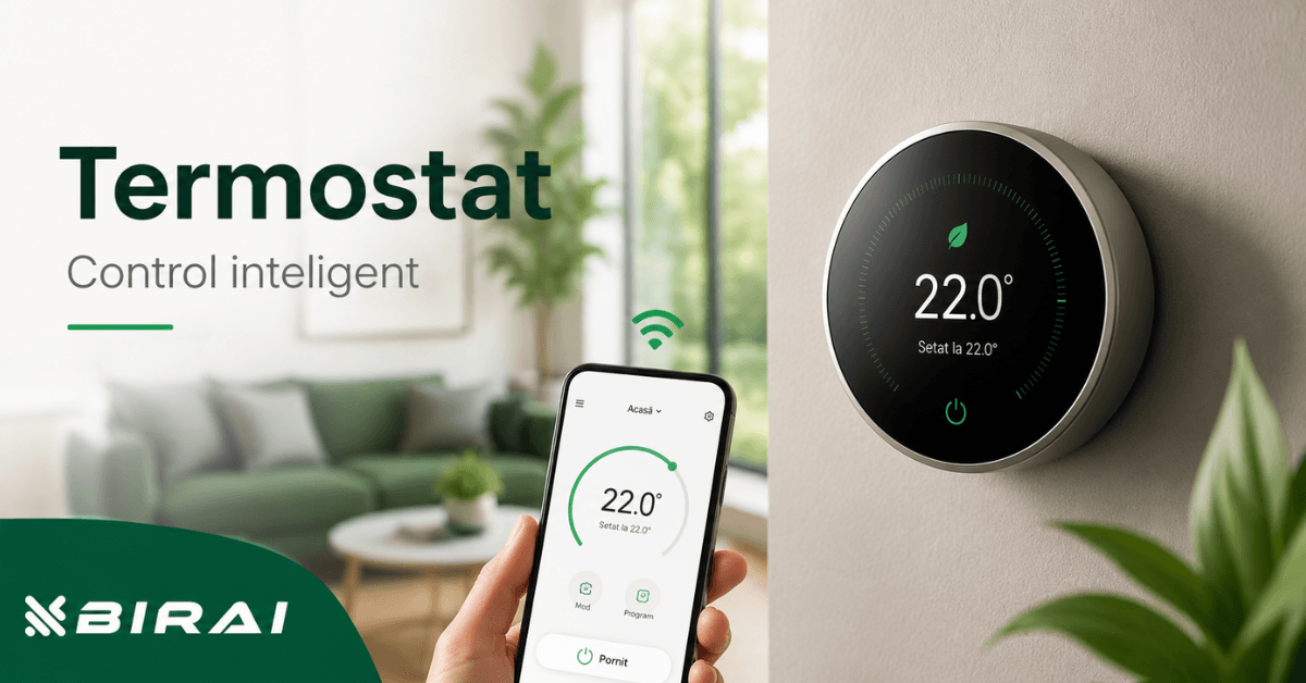 Termostat Smart Wi-Fi – 7 Situații în Care Schimbă Tot și Cum Alegi Modelul Potrivit