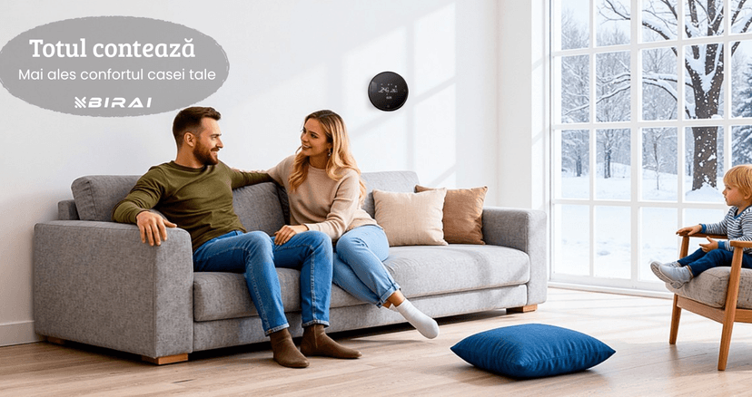 Control total al temperaturii, pentru toata familia