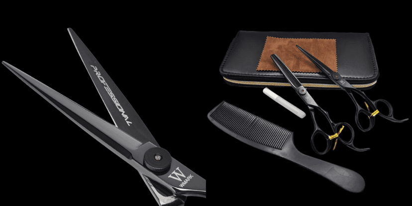 Set foarfeca profesionala frizerie BIRAI Katana 440C