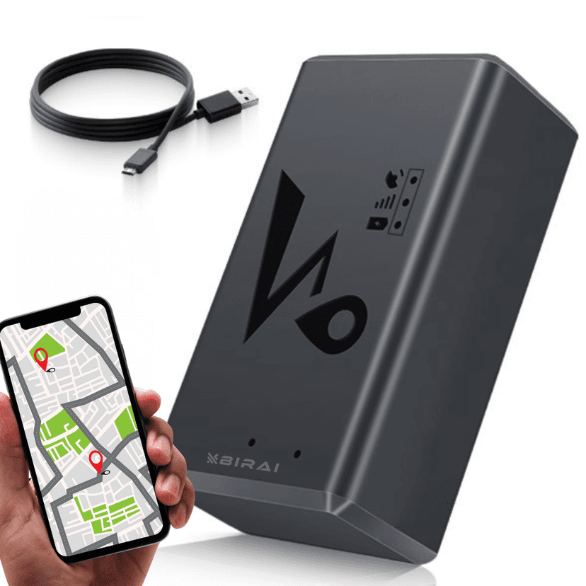GPS Tracker Auto BIRAI® Q12, 4G LTE, Baterie 20000 mAh, Antifurt, IP67