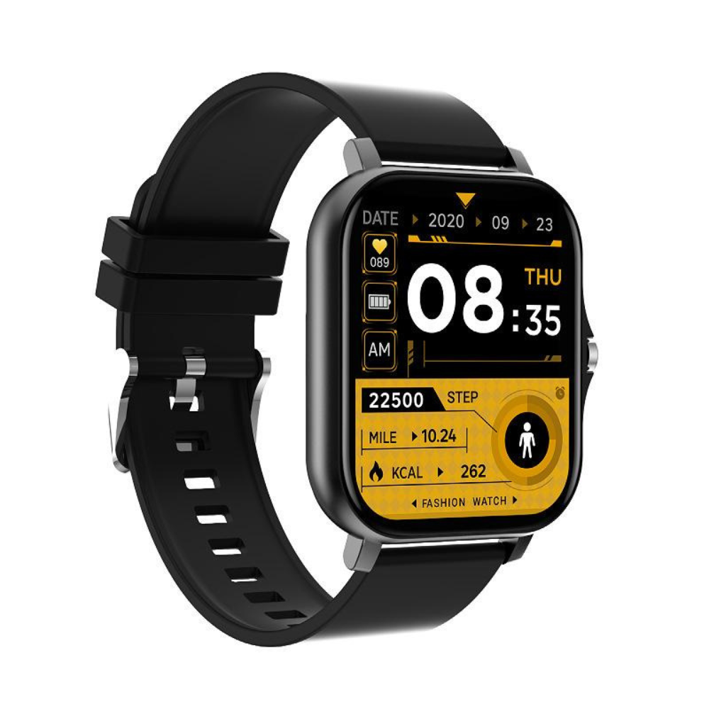 Ceas Smartwatch Inteligent & Brățară Fitness BIRAI® – Display 1.69" TFT, Apeluri & Notificări, Monitorizare Sănătate, Bluetooth, IP67, Android & iOS, Negru - imagine 4