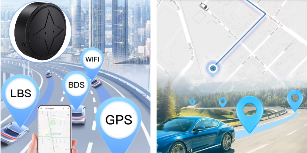 GPS Tracker Auto BIRAI P12 Redare Traseu