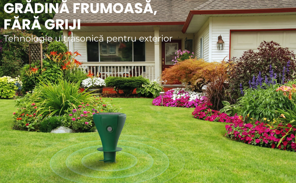 Aparat anti cartite solar pentru gradina