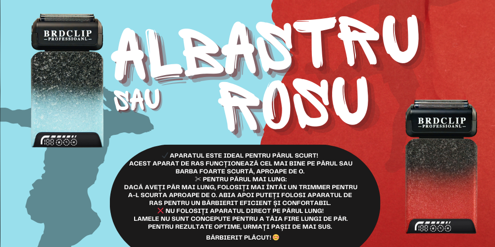 Aparat de ras shaver barbierit umed si uscat profesional 4D