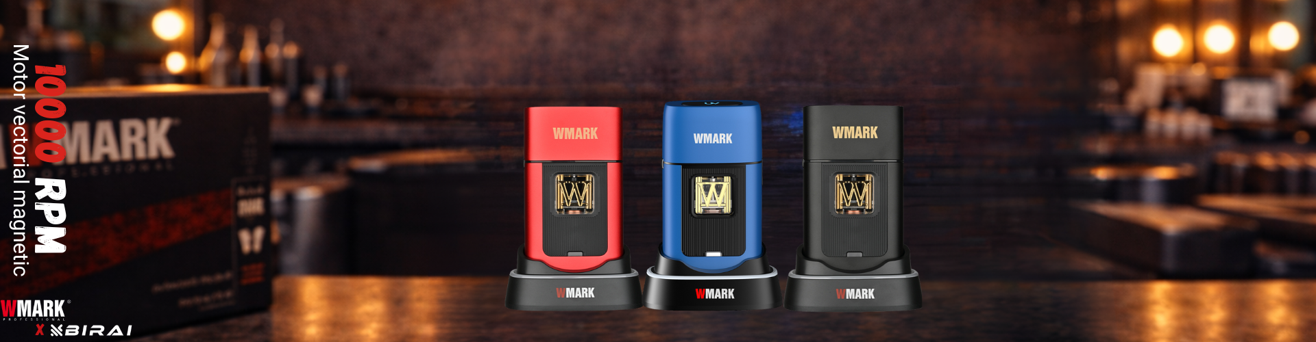 Shaver electric profesional Birai Velocity – aparat de ras cu ecran LED, design premium, autonomie mare, ideal pentru barbierit uscat si umed