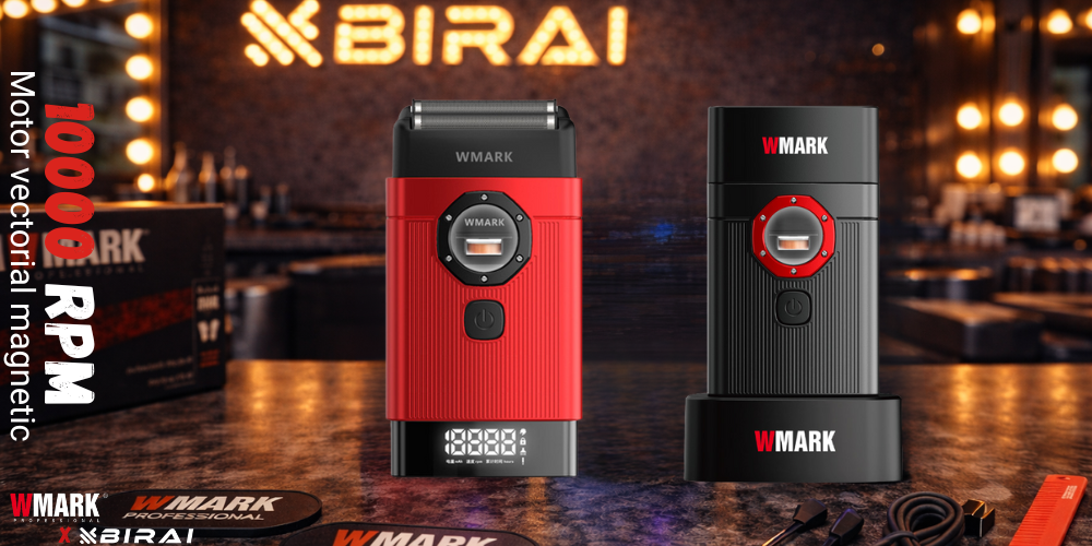 Shaver electric profesional BIRAI Spider 911 – motor MagLev 10000 RPM, carcasa metalica, design premium