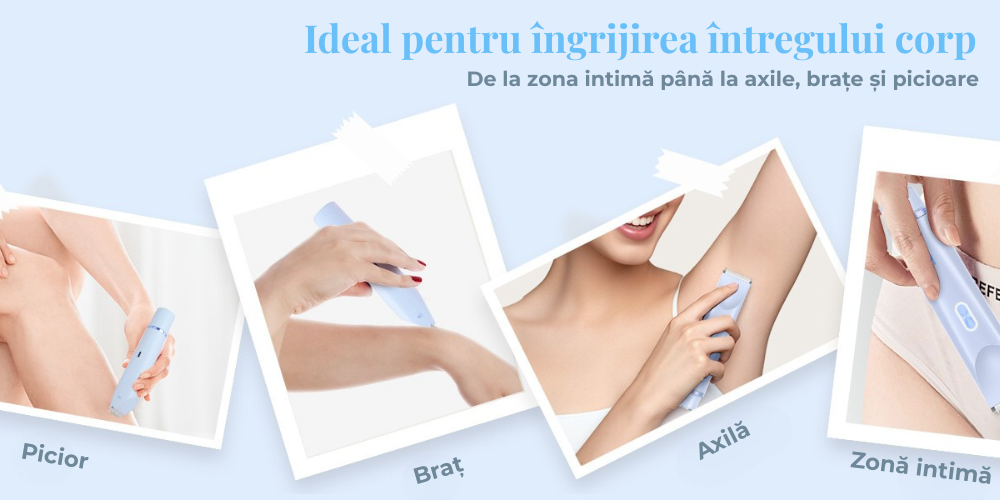 epilator electric femei zona intima axila picioare
