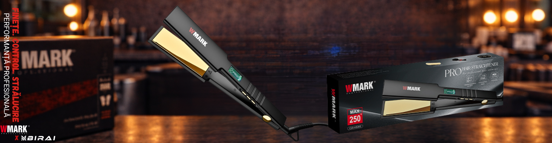 Placa de par profesionala BIRAI SILKY TOUCH GOLD – pentru uz profesional