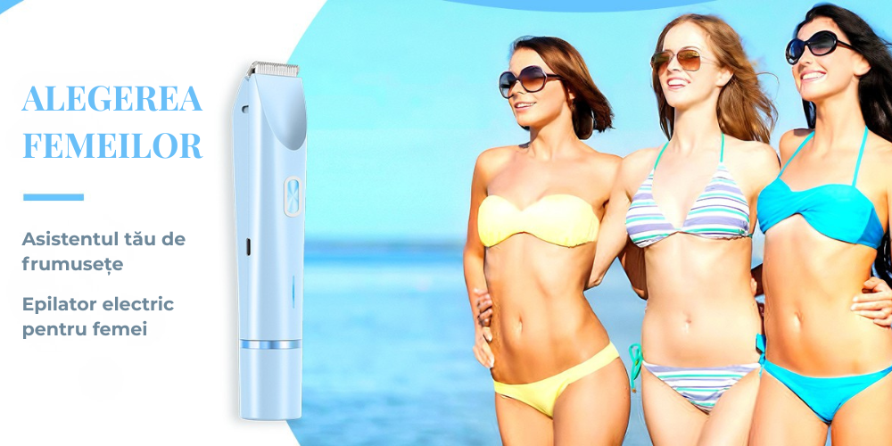 epilator femei profesional 2 in 1 birai