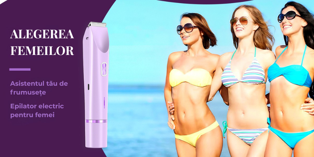 epilator femei profesional 2 in 1 birai