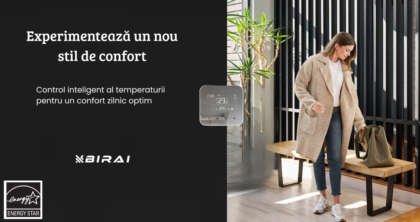 Control aplicatie termostat smart