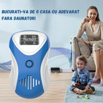 Aparat cu Ultrasunete BIRAI BR05 – Sigur pentru Copii și Animale, Anti Rozătoare și Insecte, Fără Substanțe Toxice