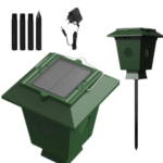 Dispozitiv Anti-Păsări Solar BIRAI® – Ultrasonic Exterior cu 4 Difuzoare Puternice, Acoperire 1600 m²