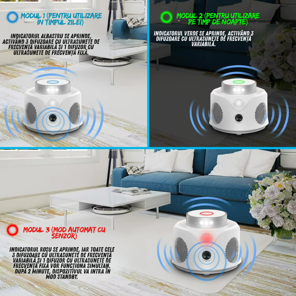 Comparatie eficienta aparat anti rozatoare Birai® – moduri de functionare si impact asupra daunatorilor.