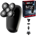 Mașină De Tuns Și Aparat De Ras BIRAI MaxHead PRO, 5 În 1, Rezistent La Apă, Ideal Pentru Cap Și Față, Negru