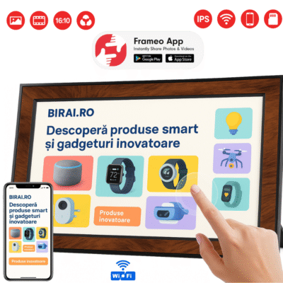 rama foto digitala BIRAI Y101 WiFi touchscreen 10.1 inch