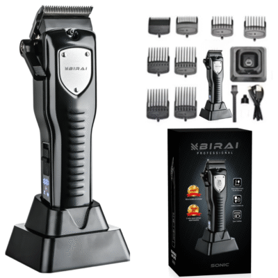 Mașină de Tuns Profesională WMARK Sonic, Motor 7000 RPM, Lame Titan, LED, USB Rapid (copie)