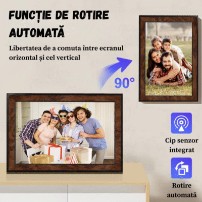 rama foto digitala BIRAI Y101 WiFi touchscreen 10.1 inch