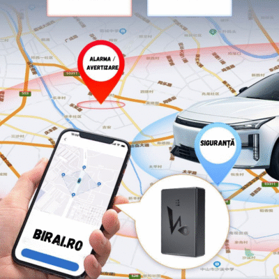 GPS Tracker Auto BIRAI® Q8 4G LTE, 1200 mAh, Antifurt, Localizare Precisa, IP65 - imagine 2