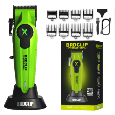 Mașină de Tuns Profesională BIRAI BRDPRO CUT – 7000 RPM, Lame din Oțel, Tăiere Uniformă, Accesorii Incluse