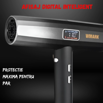 Uscător de păr profesional BIRAI Aerix Pro cu protecție la supraîncălzire pentru siguranță maximă