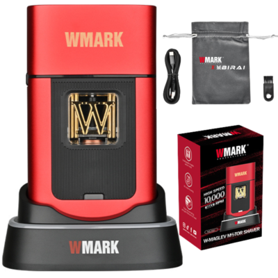 Shaver electric profesional Birai Velocity cu stand de incarcare, cablu USB si ambalaj original