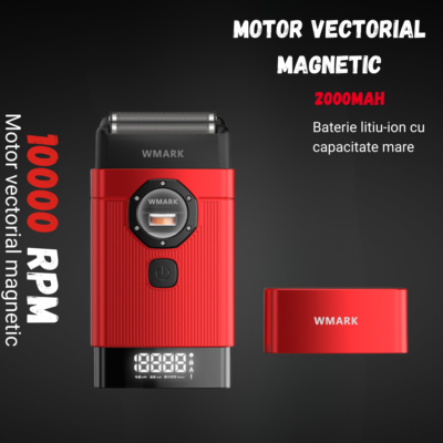 Motor vectorial magnetic MagLev 10000 RPM pentru shaver electric profesional BIRAI Spider 911