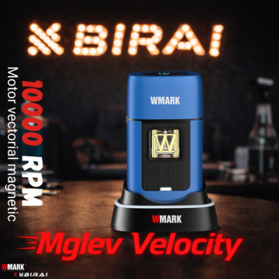 Shaver electric profesional Birai Velocity cu functie UV de igienizare si stand de incarcare