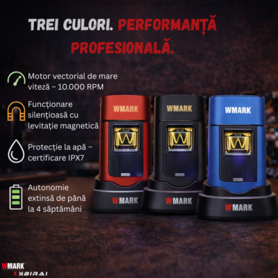 Shaver electric profesional Birai Velocity cu motor 10000 RPM, rapid si silentios