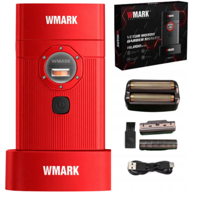 Shaver electric profesional BIRAI Spider 911 cu motor MagLev 10000 RPM, cap de ras cu folie titan, design ergonomic