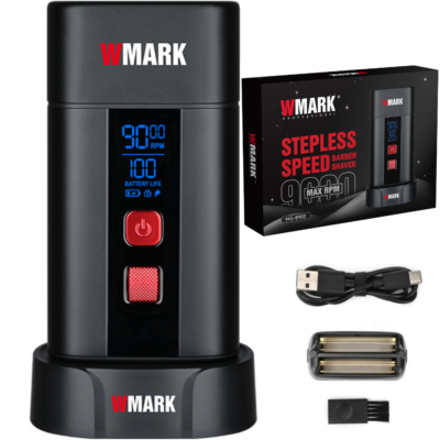 aparat de ras electric profesional BIRAI barber shaver 9000 rpm lame flotante