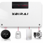BIRAI SmartHeat Hub Wireless RF WiFi – Controler Termostate Centrala, Control Simultan, Smart Home, Alb