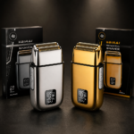 Aparat de ras electric reincarcabil compact pentru barbierit precis