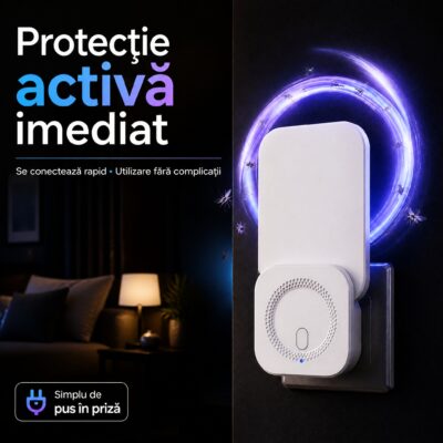 Dispozitiv Anti-Țânțari UV BIRAI, Funcționare Silențioasă, Rezerve Incluse - imagine 3