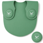 Guler Profesional BIRAI din Silicon pentru Tuns și Vopsit, Impermeabil, Verde, 56 × 41 cm