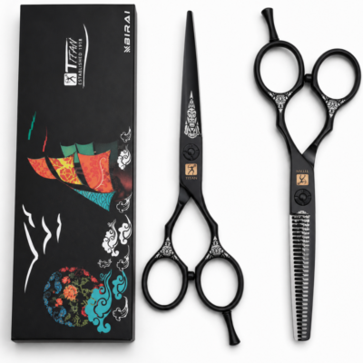set foarfece profesionale otel japonez titan