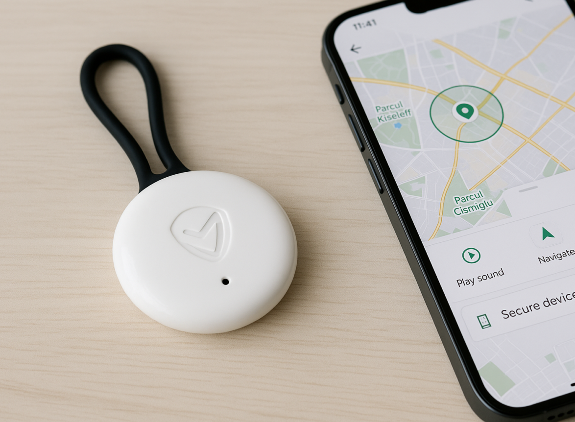 Dispozitiv Anti-Pierdere BIRAI SafeTag – GPS Tracker Bluetooth cu Localizare Globală, Compatibil Android, Ideal pentru Chei, Copii, Animale, Bagaje – Tracker GPS: 5 Greseli la Utilizarea cu Google Find My Device