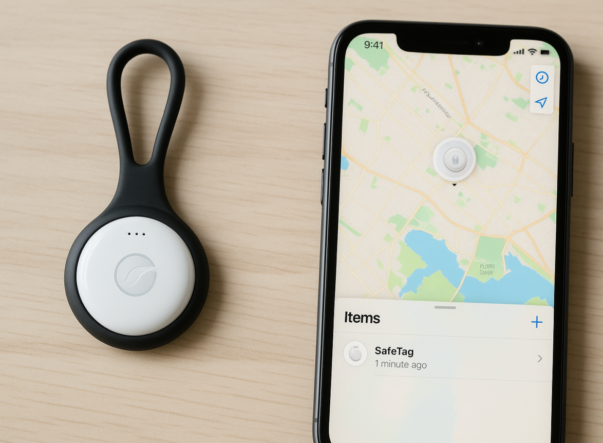 Dispozitiv Anti-Pierdere BIRAI SafeTag, Compatibil IOS, cu Localizare GPS Tracker, Acoperire Globala, Bluetooth, Fara SIM, Aplicatie AppleFind my, pentru Copii, Batrani, Animale de Companie, Chei, Bagaje, cu Baterie inclusa, Suport din Silicon inclus, Alb – Tracker GPS: 5 Greșeli la Utilizarea unui Dispozitiv Anti-Pierdere